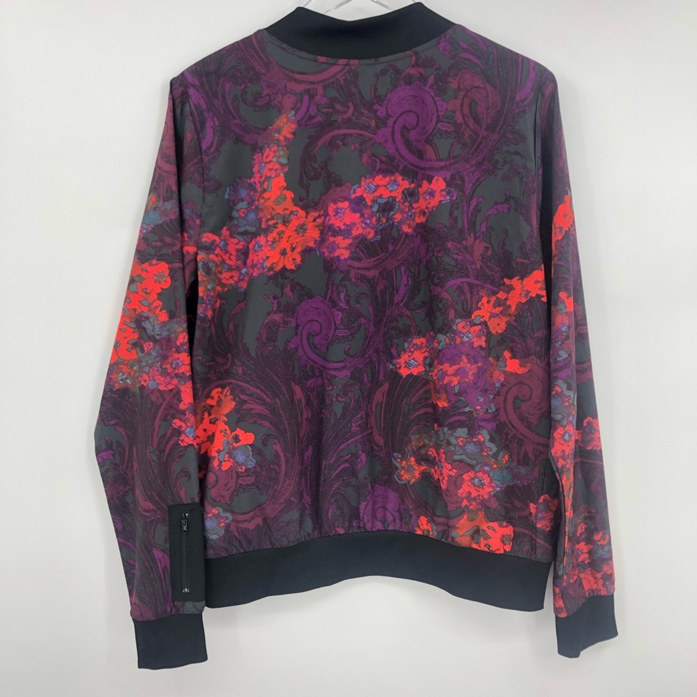 Fabletic Floral Ithaca Bomber Athletic Jacket - Picture 8 of 16